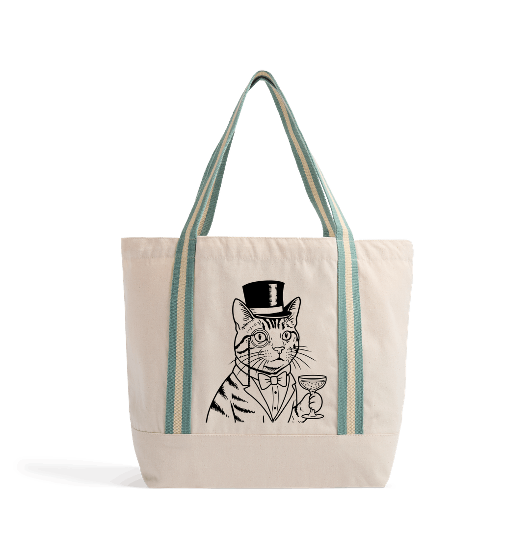 Natural/Sage Green Heat Transfer Bag
