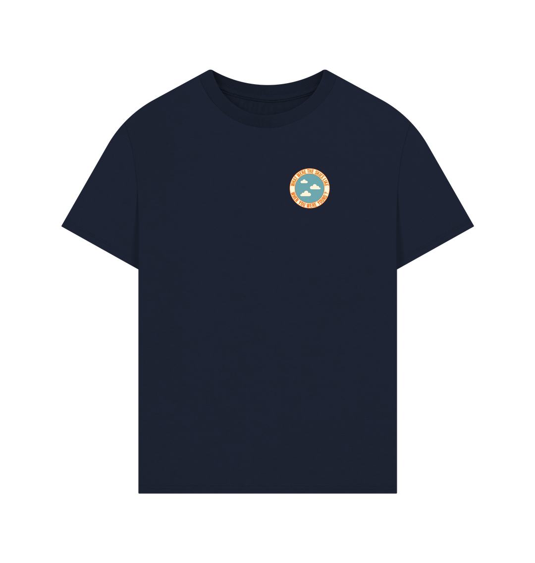 Navy Printed T-shirt