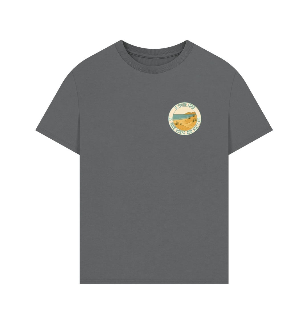 Slate Grey Printed T-shirt