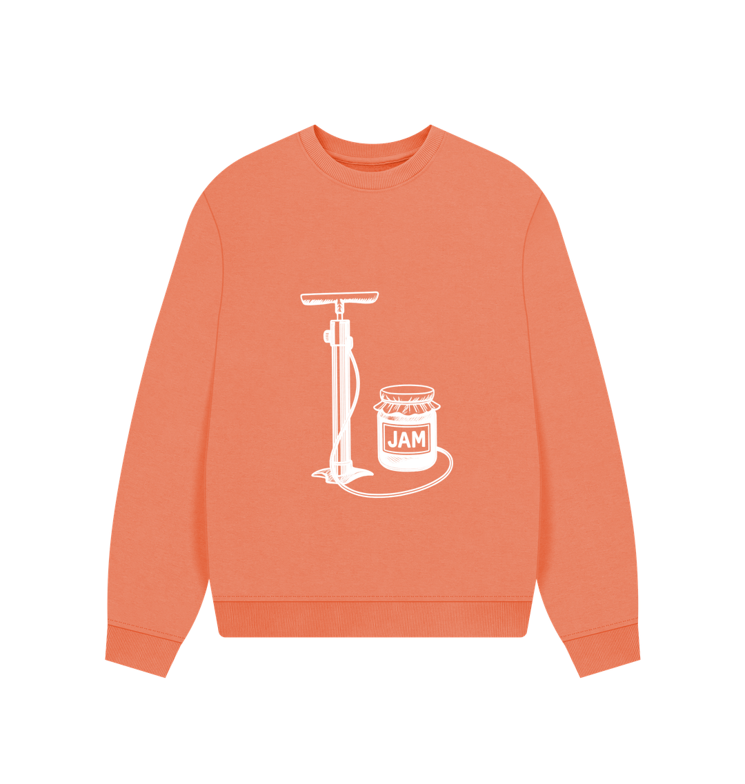 Apricot Printed Sweater