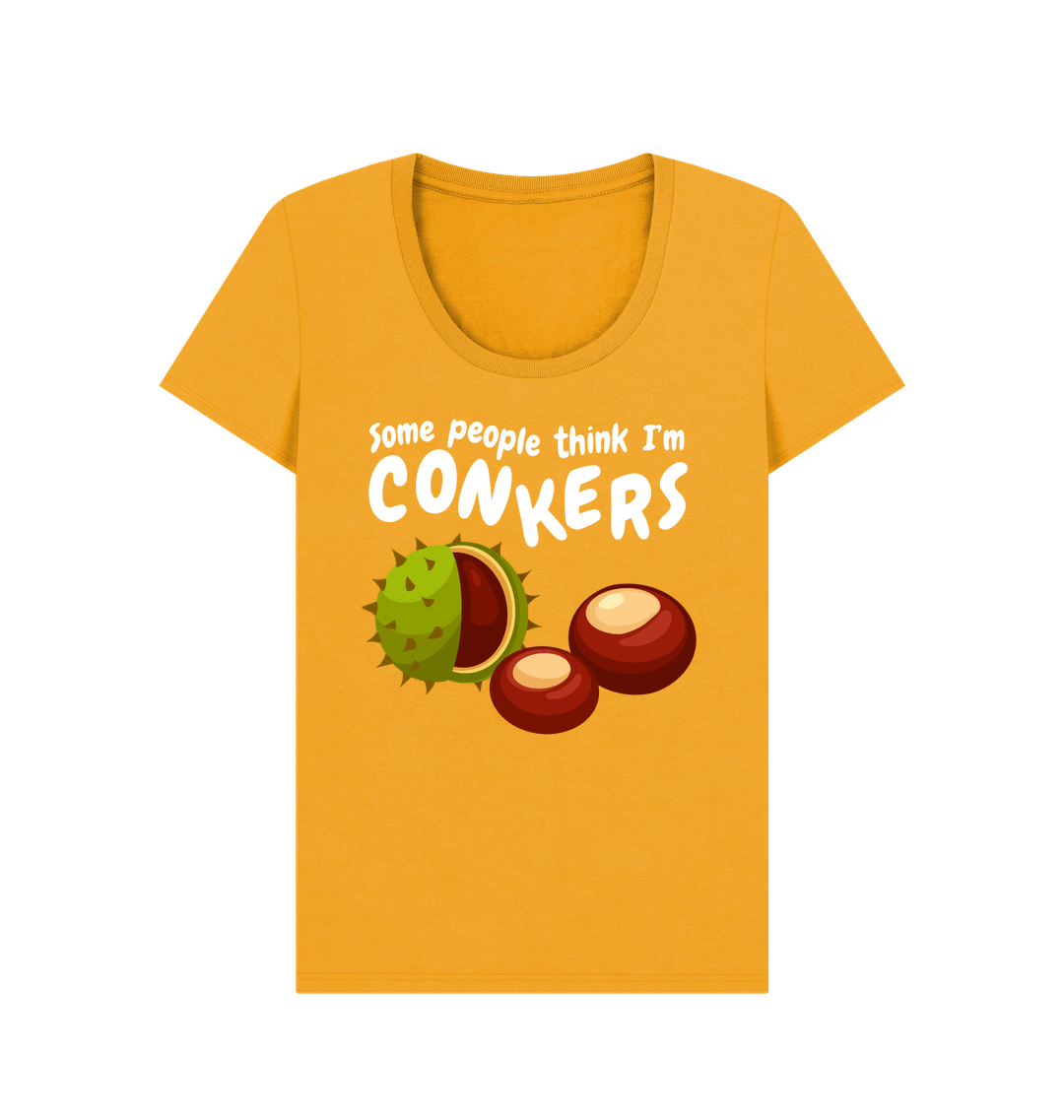 Mustard Printed T-shirt Front