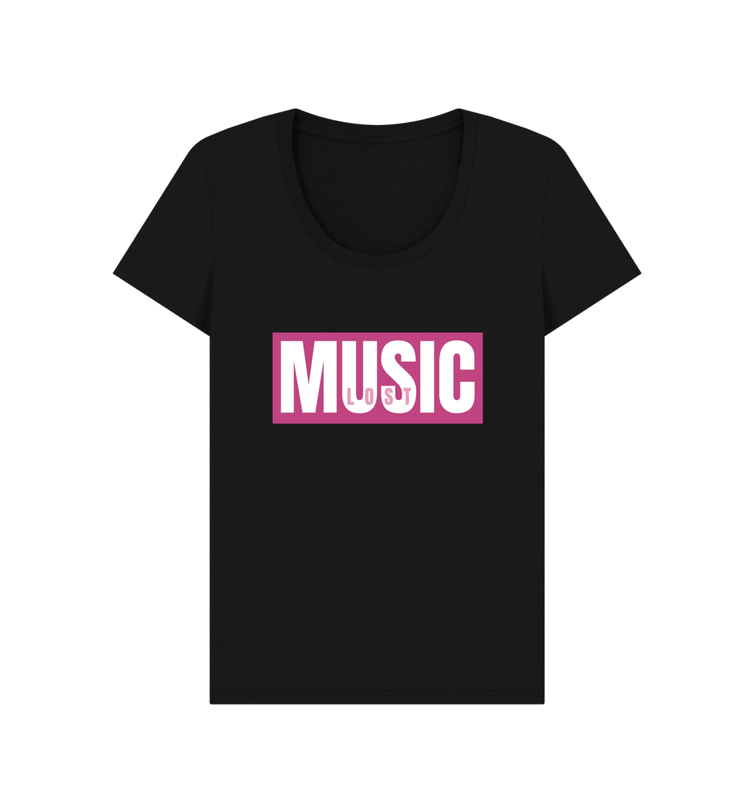 Black Printed T-shirt
