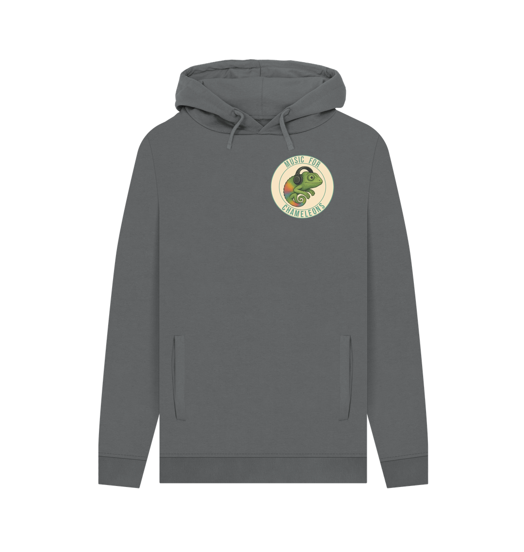Slate Grey Printed Hoody