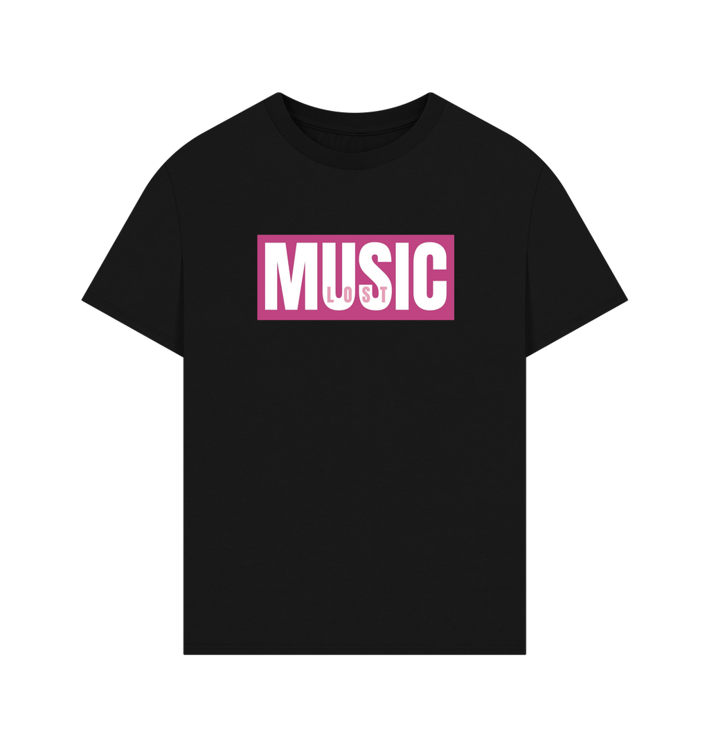 Black Printed T-shirt