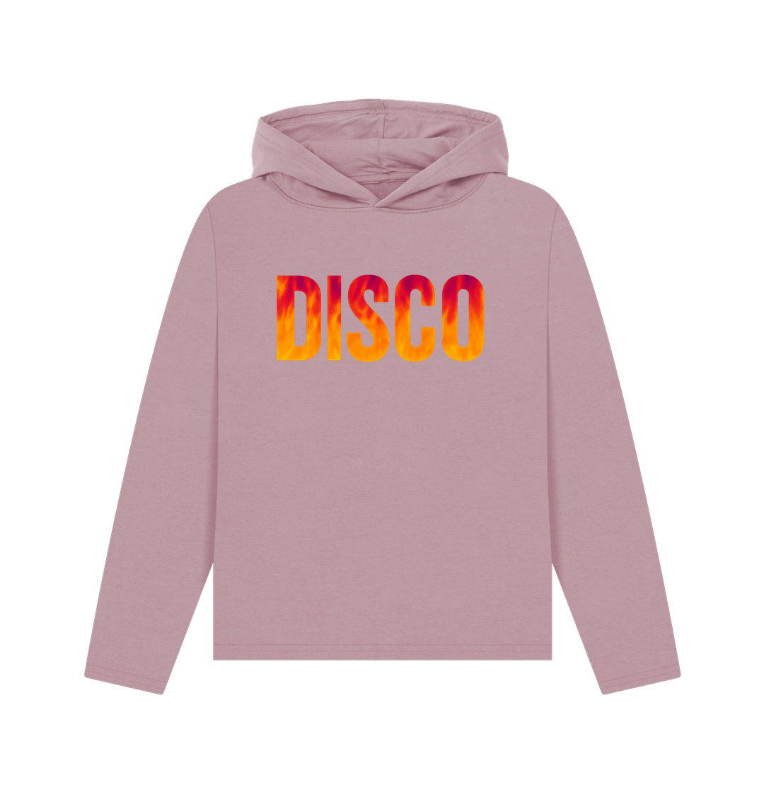 Mauve Printed Hoody