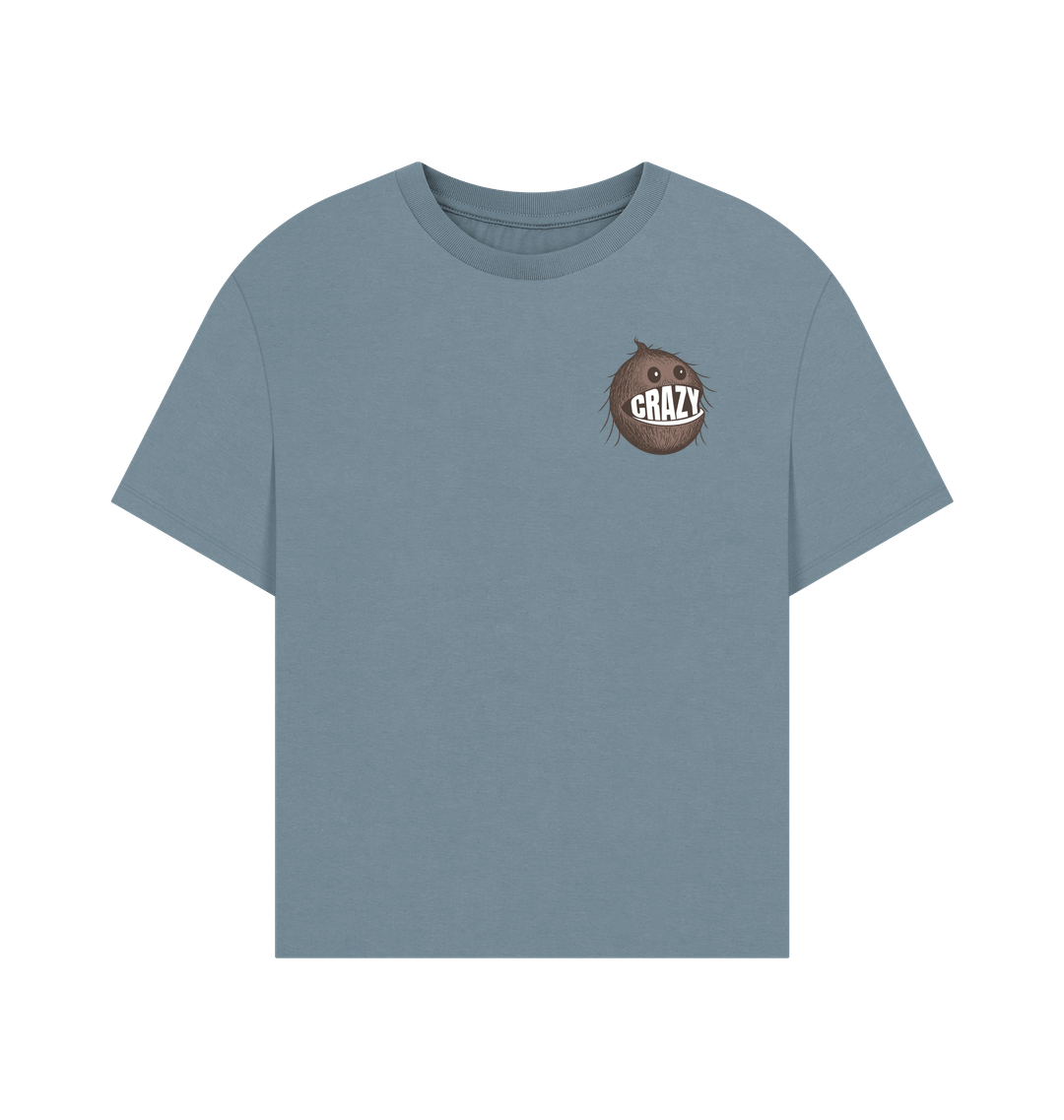 Stone Blue Printed T-shirt