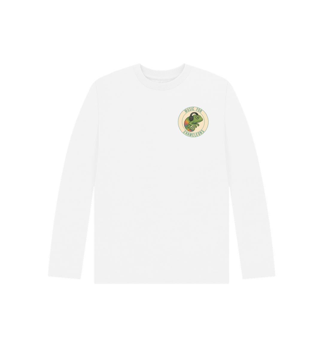 White Printed Kids T-Shirt