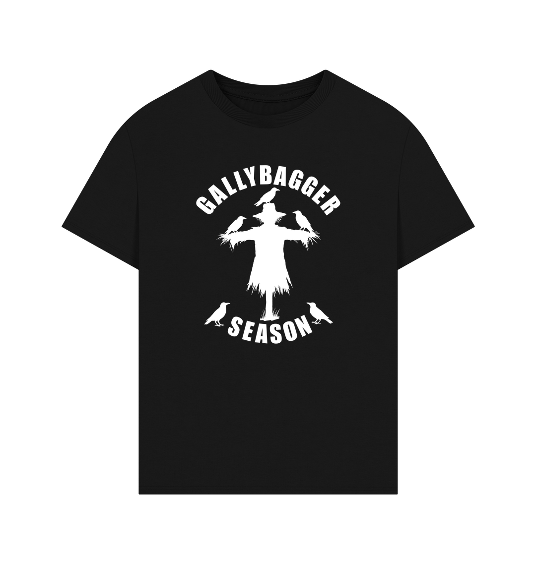 Black Printed T-shirt Front