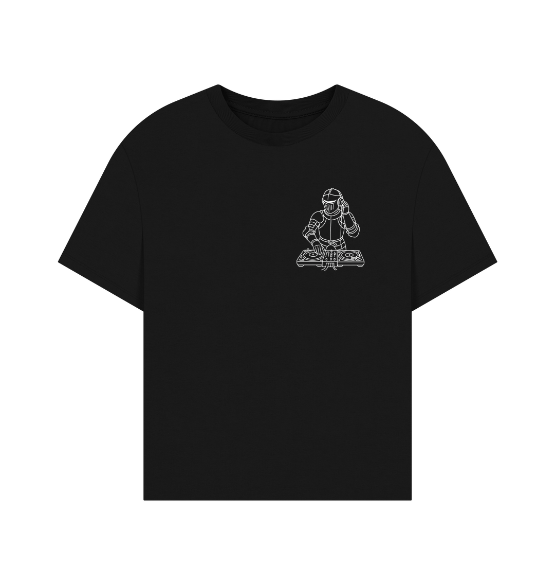 Black Printed T-shirt