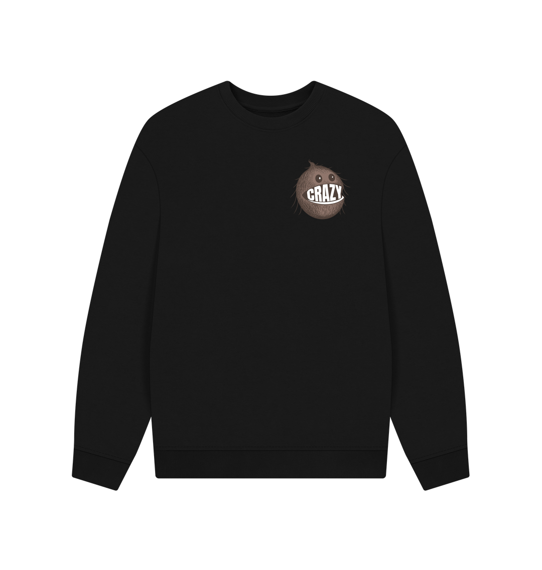 Black Printed Sweater