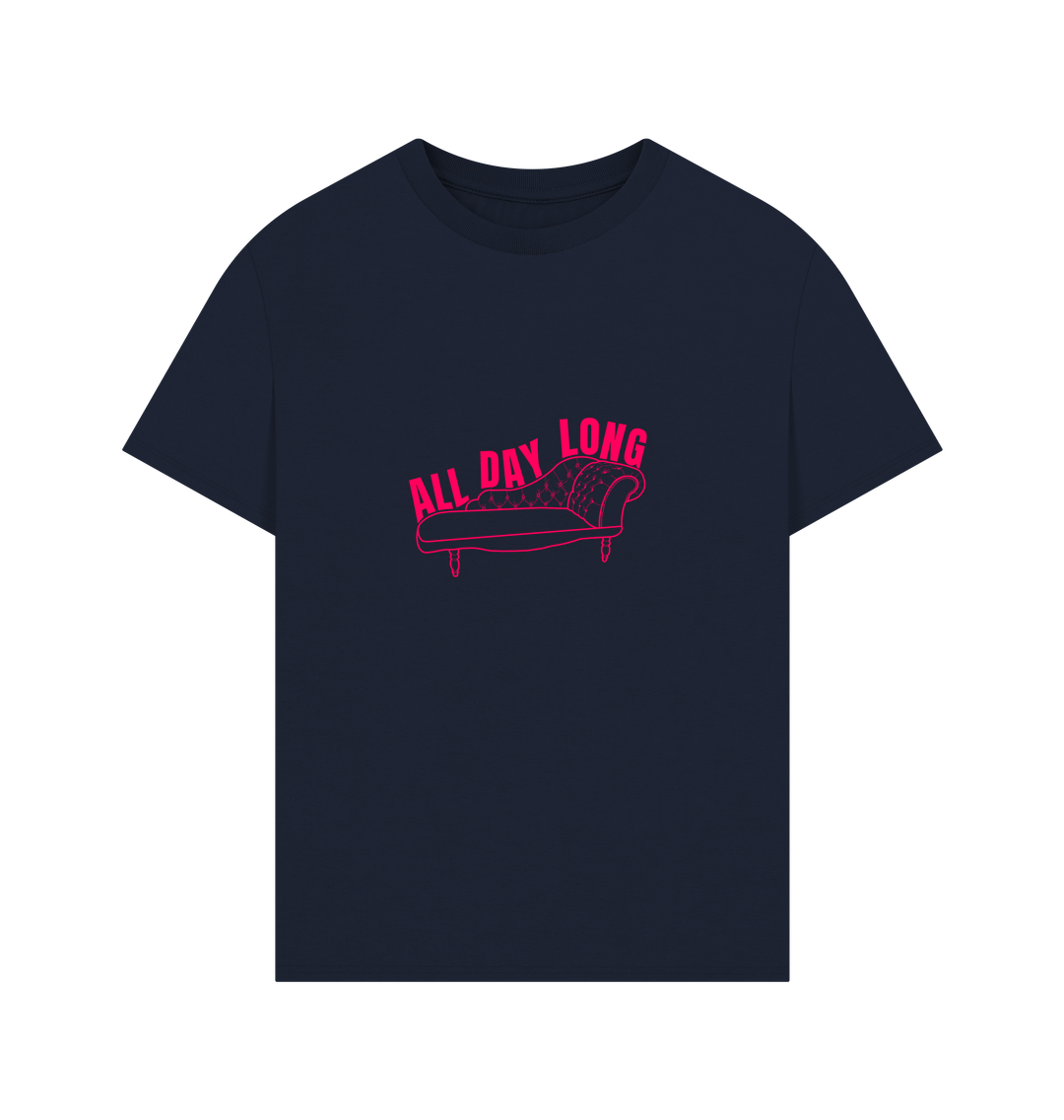 Navy Printed T-shirt