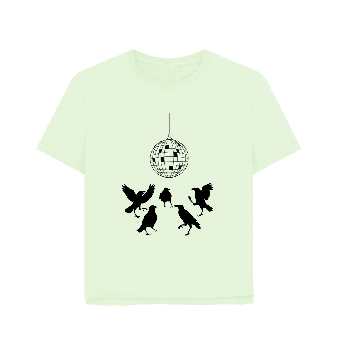Pastel Green Printed T-shirt