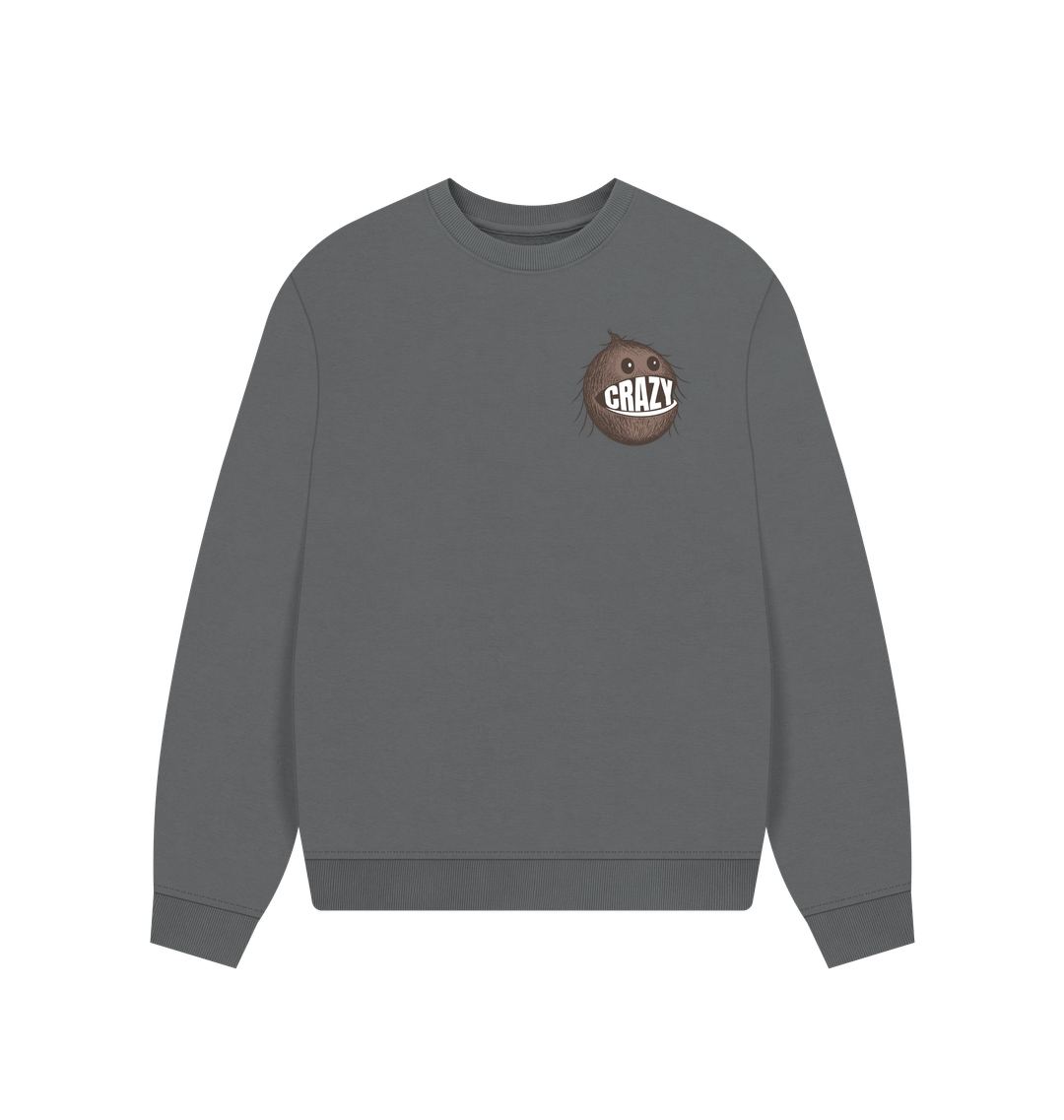 Slate Grey Printed Sweater