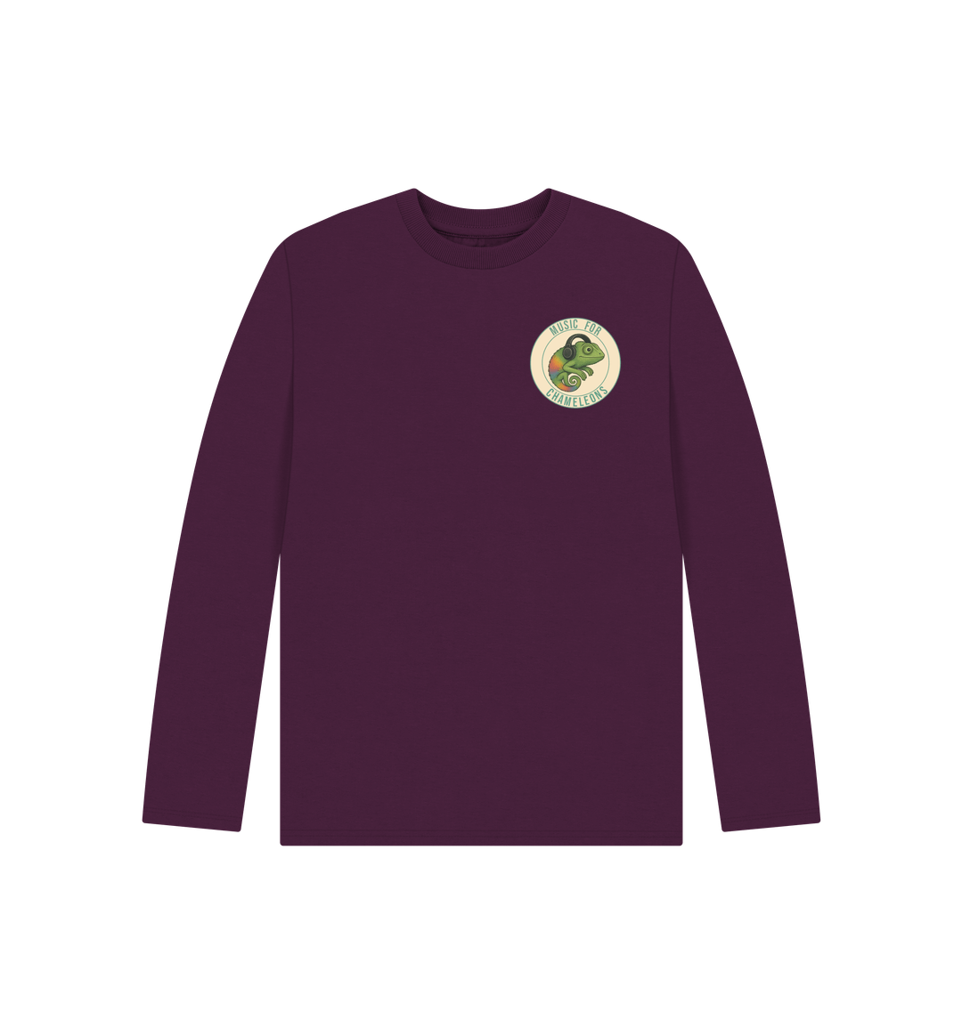 Purple Printed Kids T-Shirt