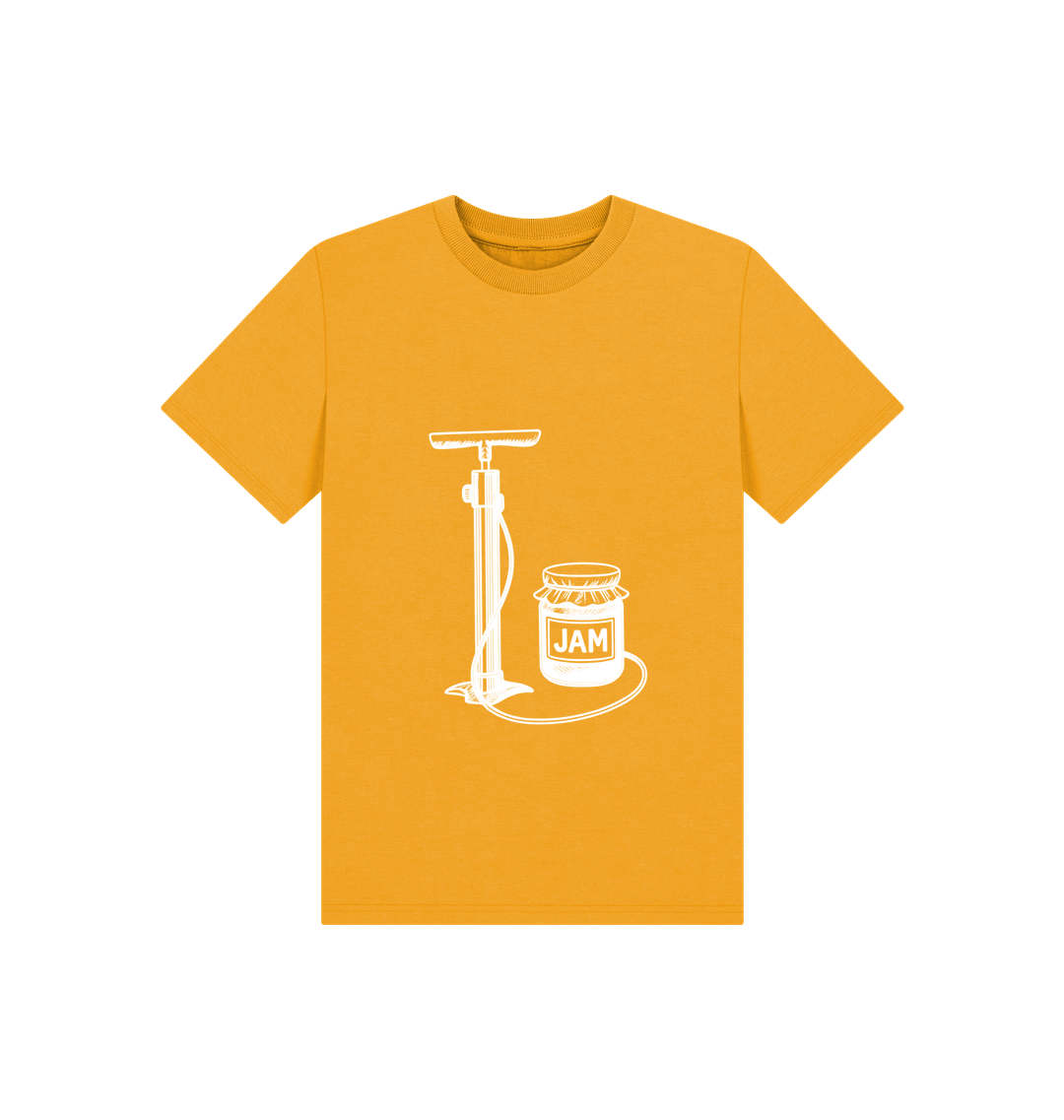 Mustard Printed Kids T-Shirt