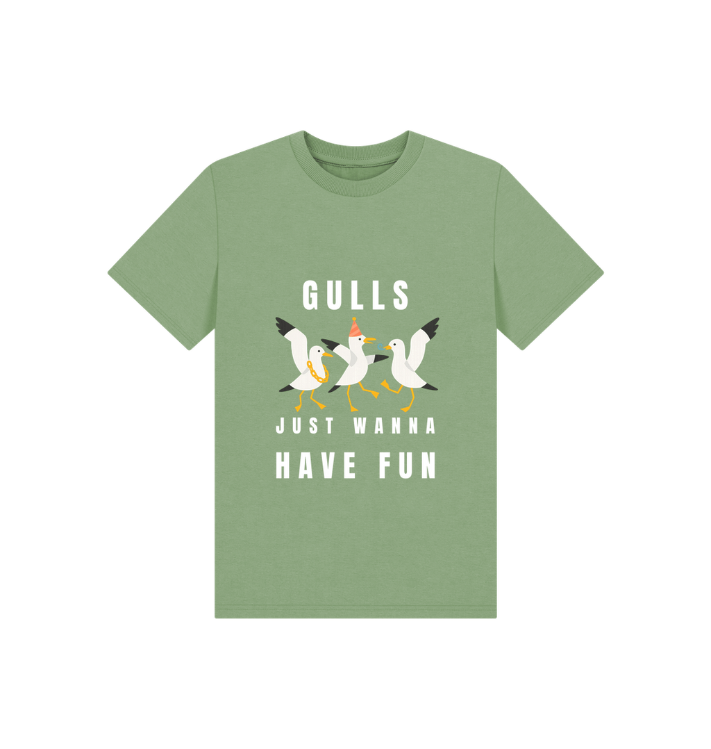 Sage Printed Kids T-Shirt