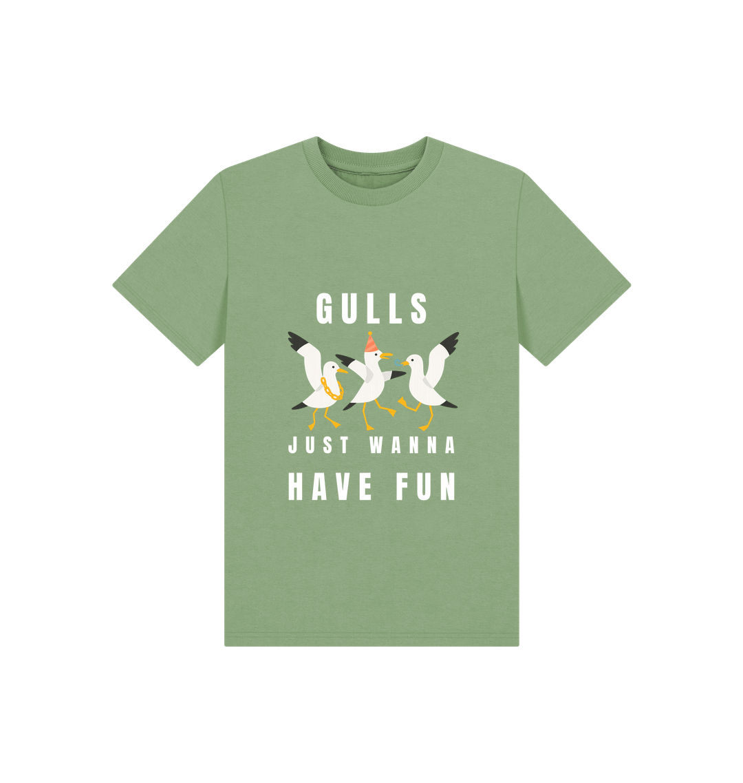 Sage Printed Kids T-Shirt