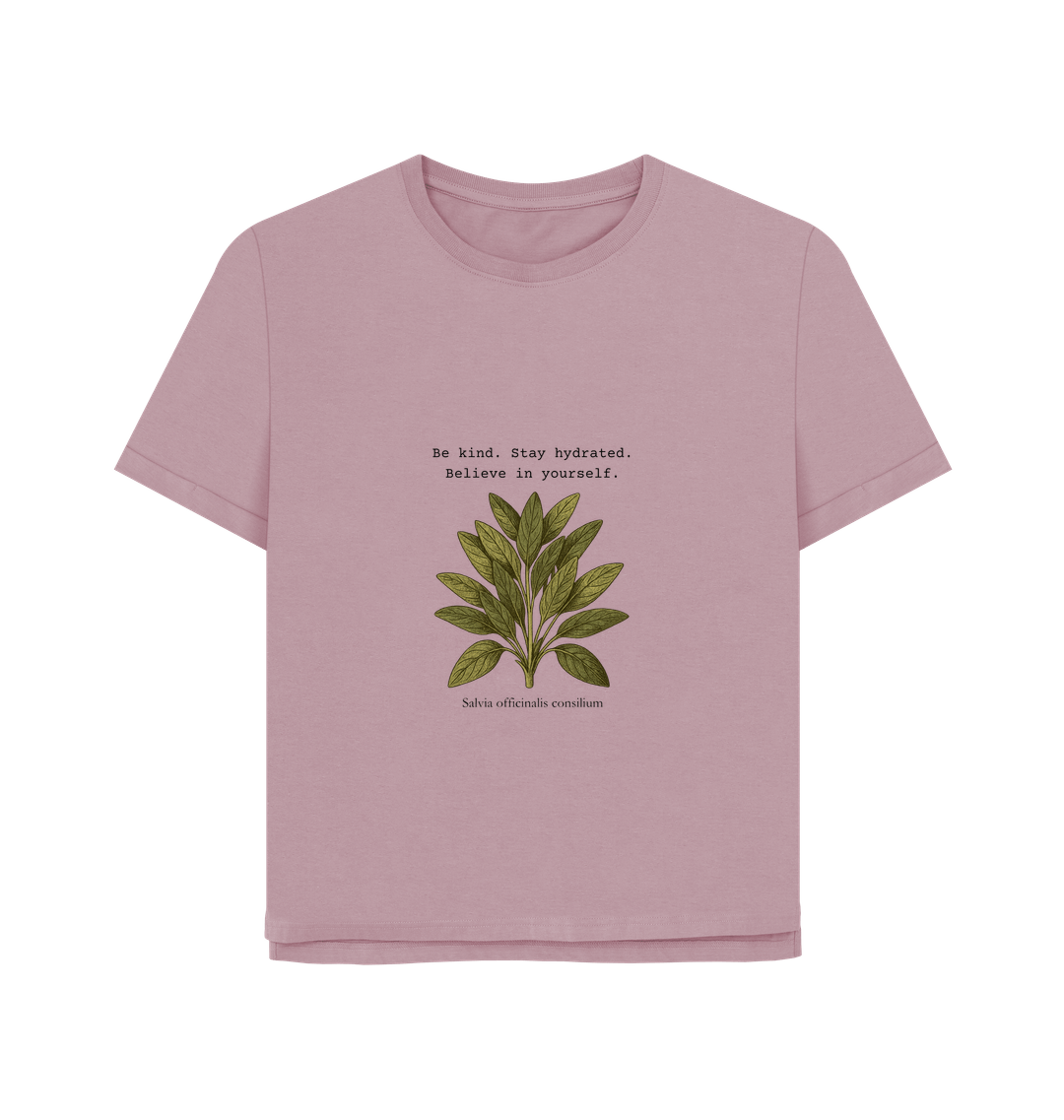 Mauve Printed T-shirt