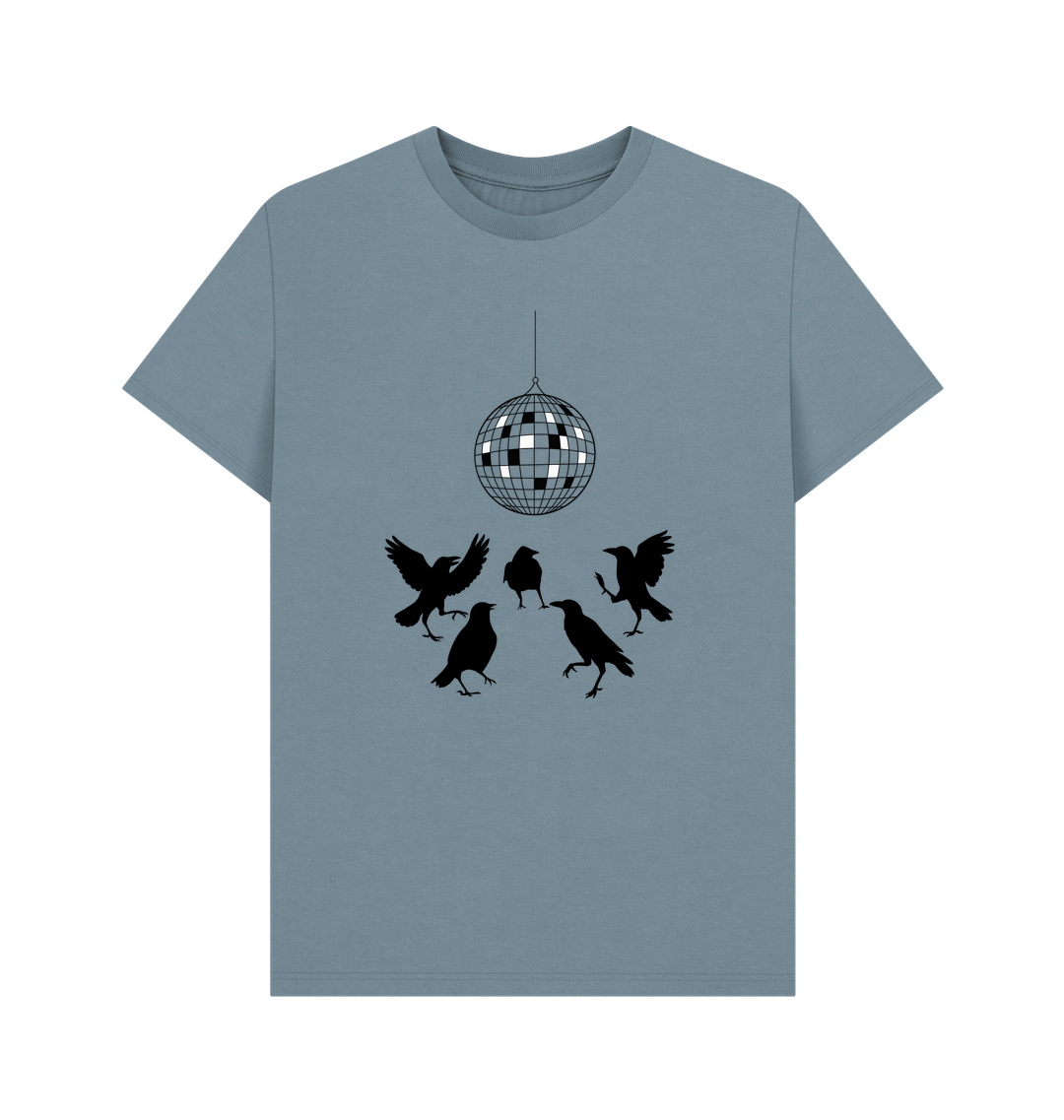 Stone Blue Printed T-shirt