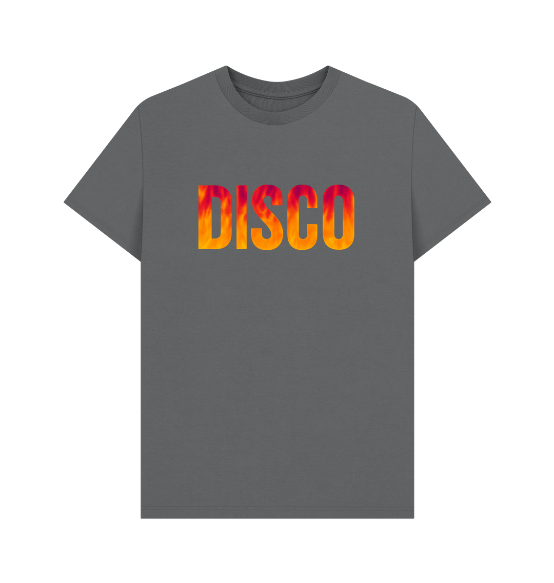 Slate Grey Printed T-shirt