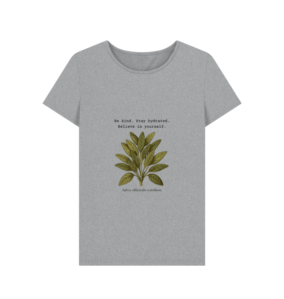Athletic Grey Printed T-shirt