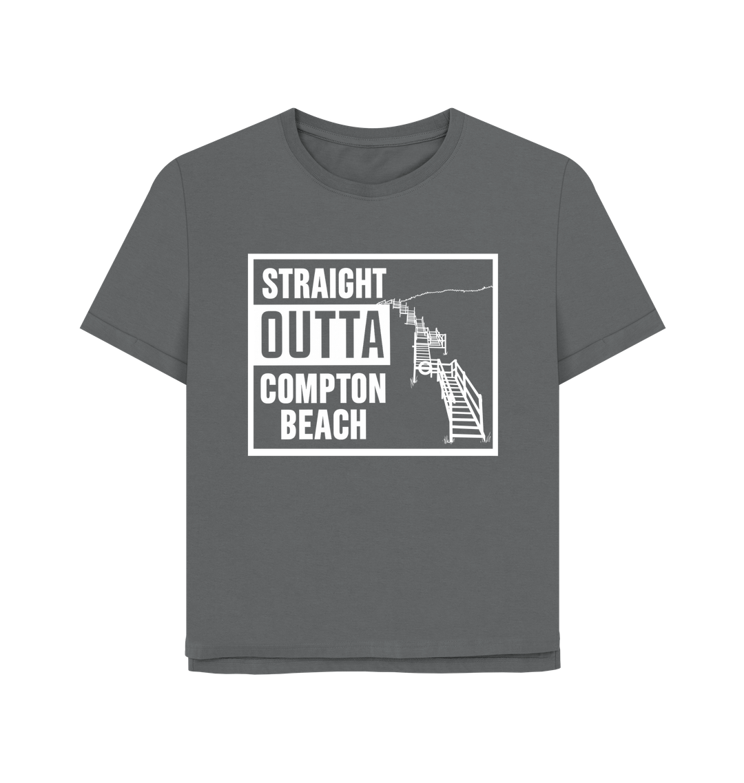 Slate Grey Printed T-shirt
