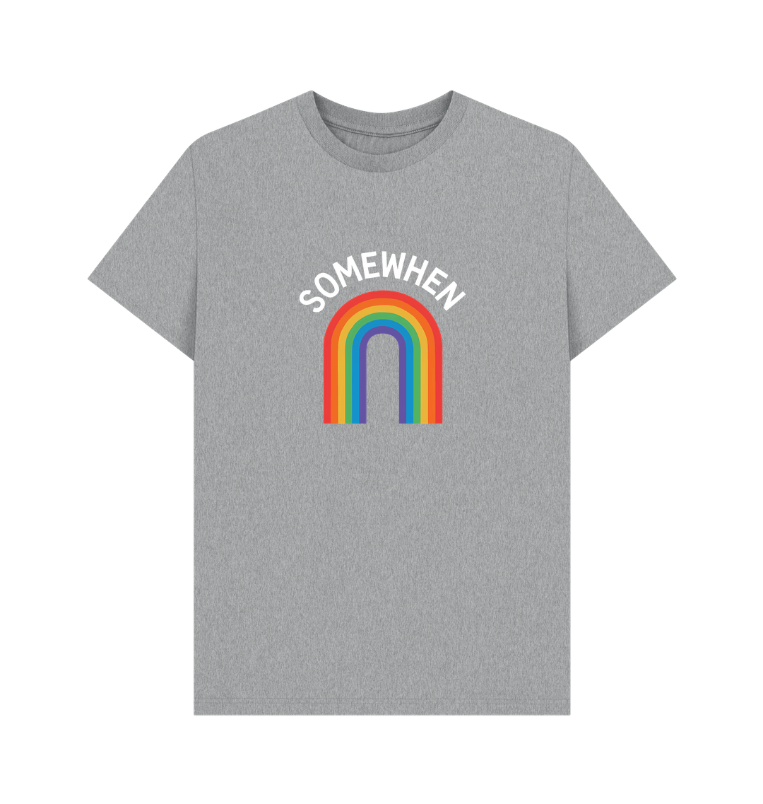 Athletic Grey Printed T-shirt