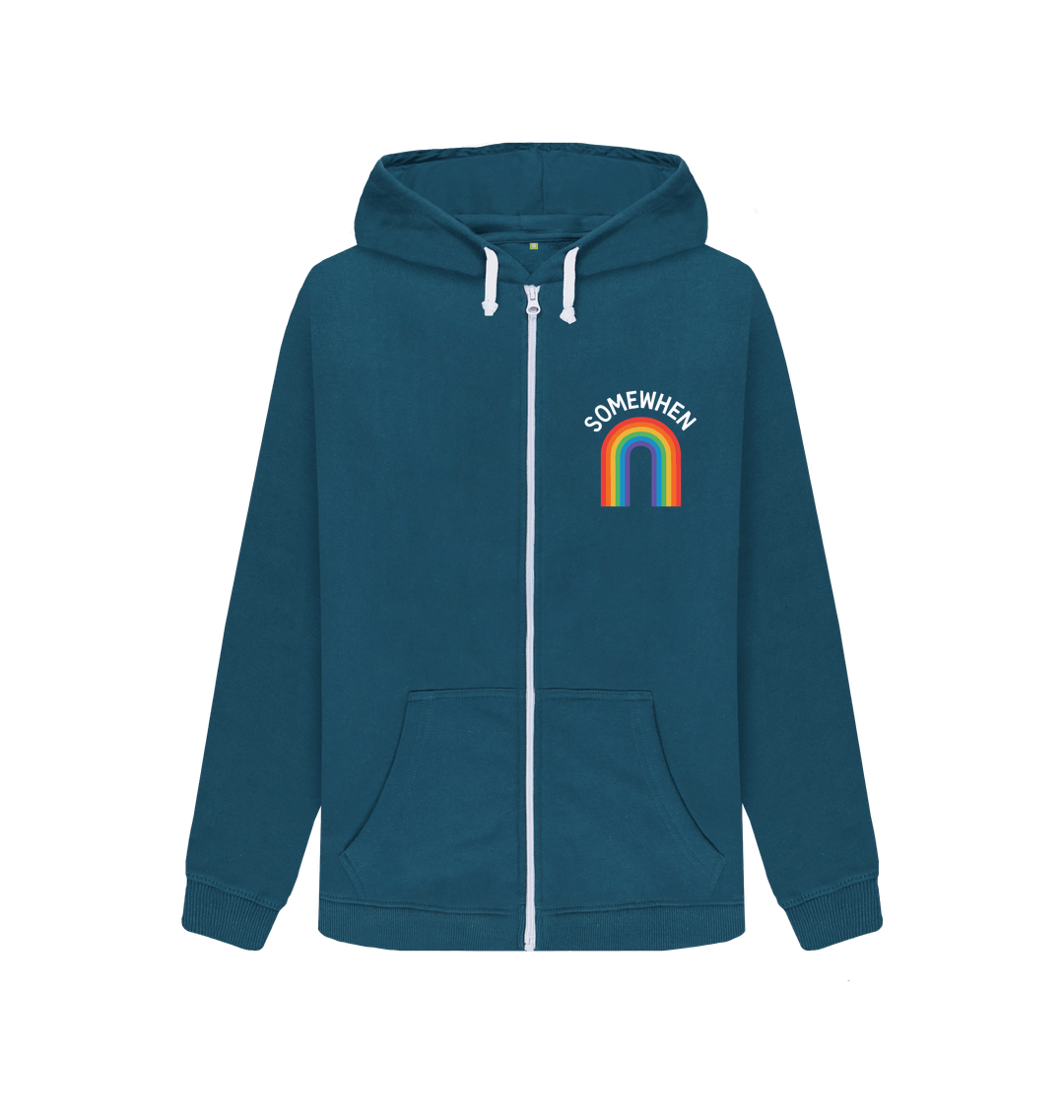 Denim Blue Zip hoody