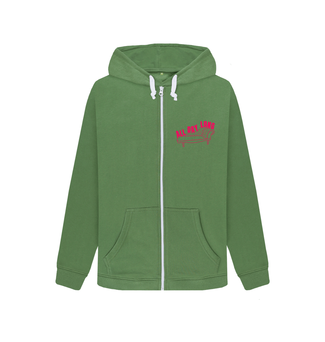 Sage Green Zip hoody