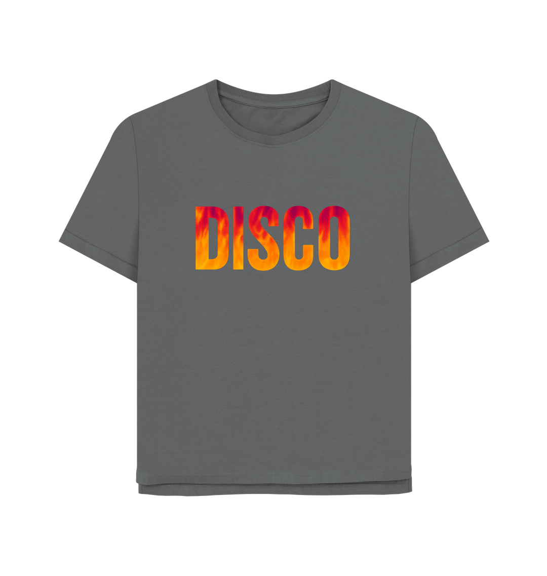 Slate Grey Printed T-shirt