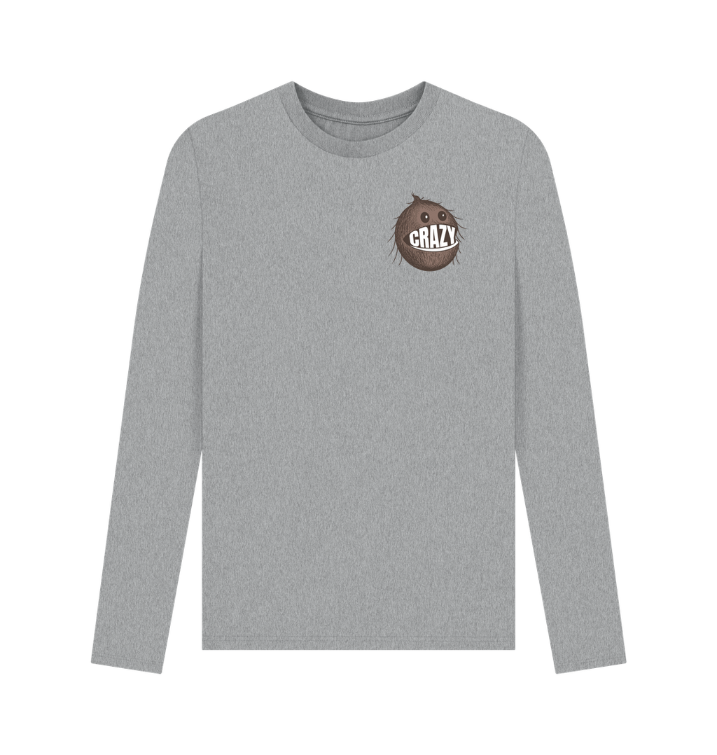 Athletic Grey Printed Long Sleeve T Shirt