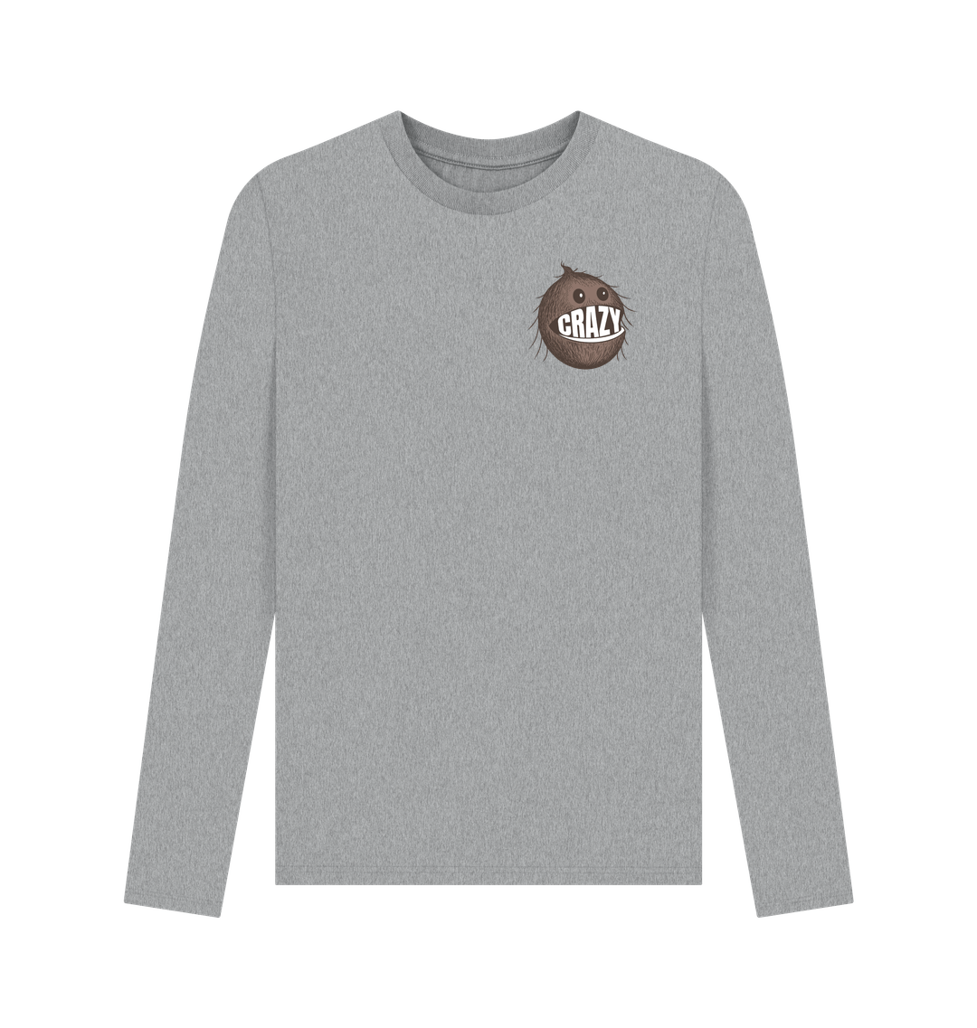 Athletic Grey Printed Long Sleeve T Shirt