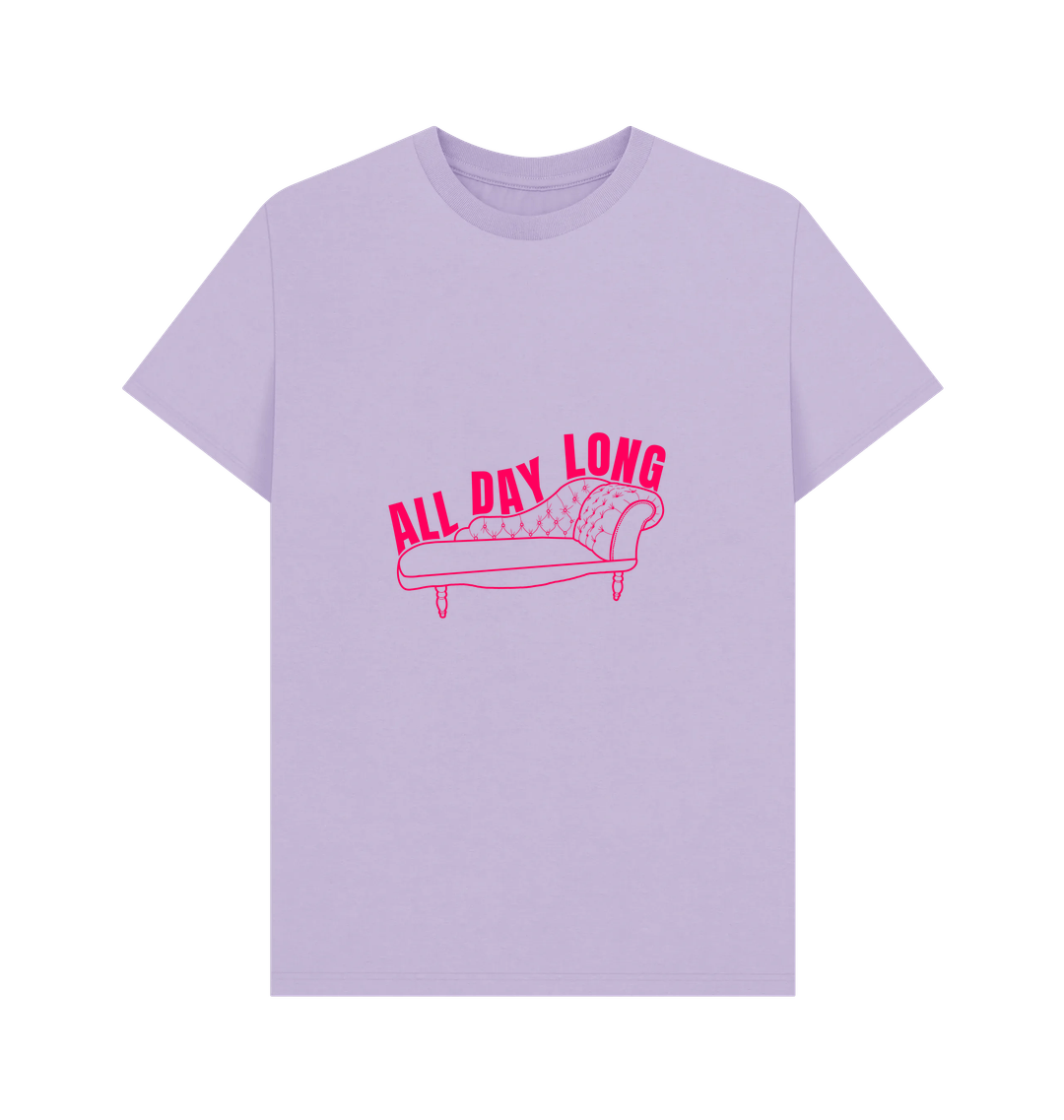 Lilac Printed T-shirt