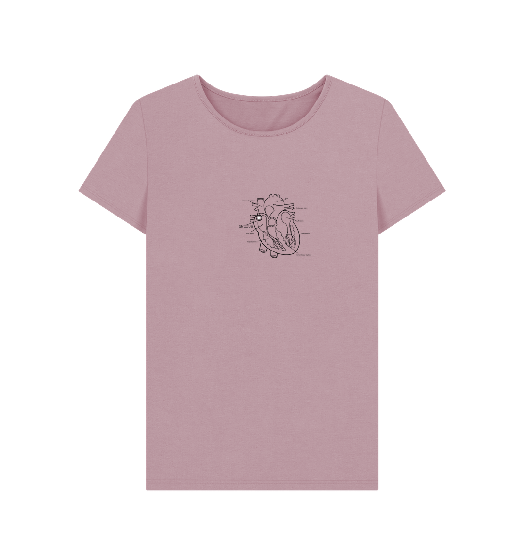 Mauve Printed T-shirt