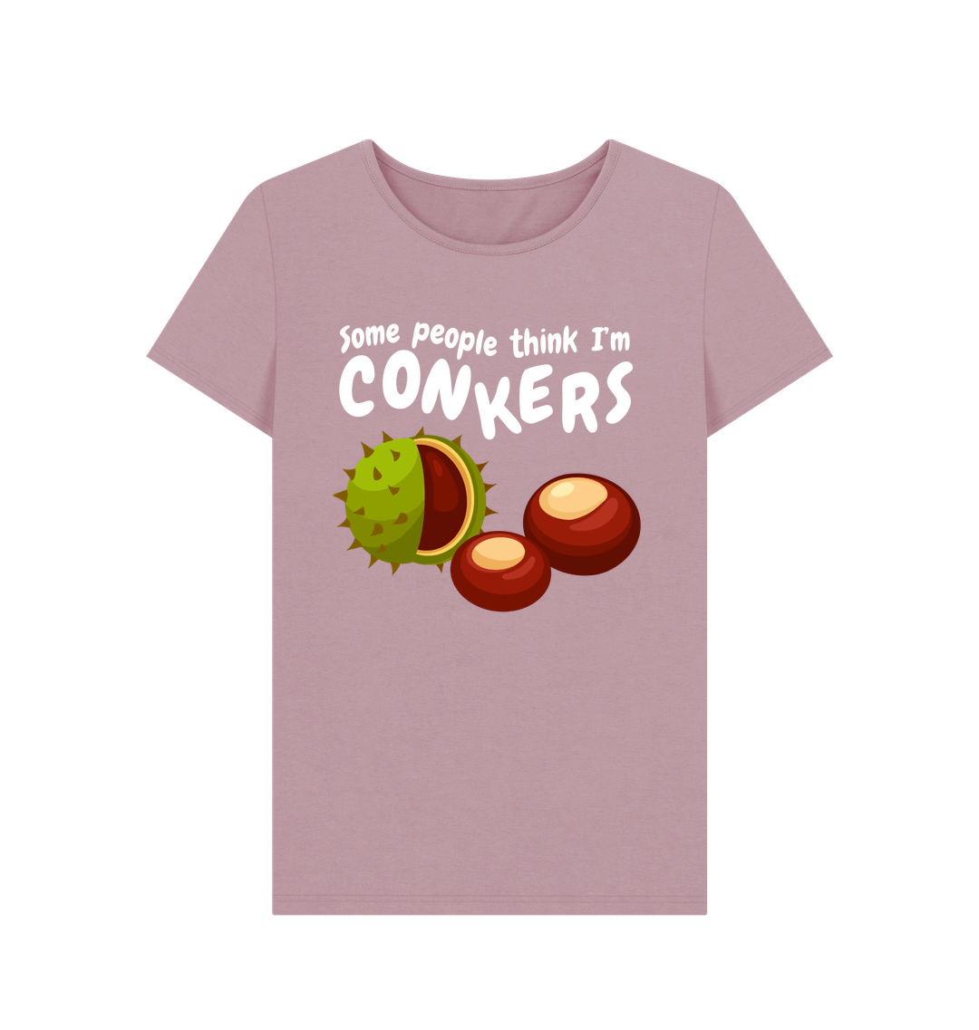 Mauve Printed T-shirt Front