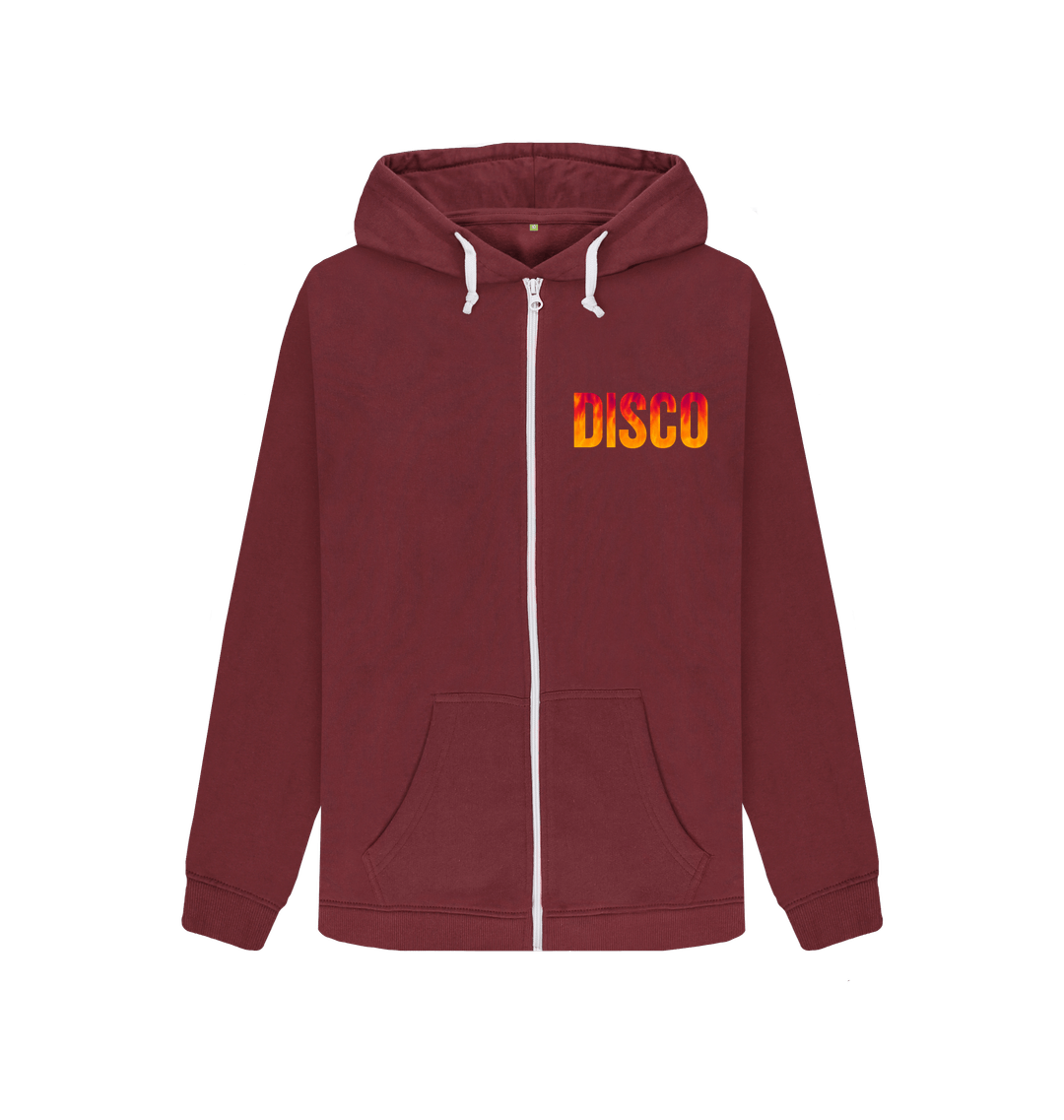 Red Wine Zip hoody