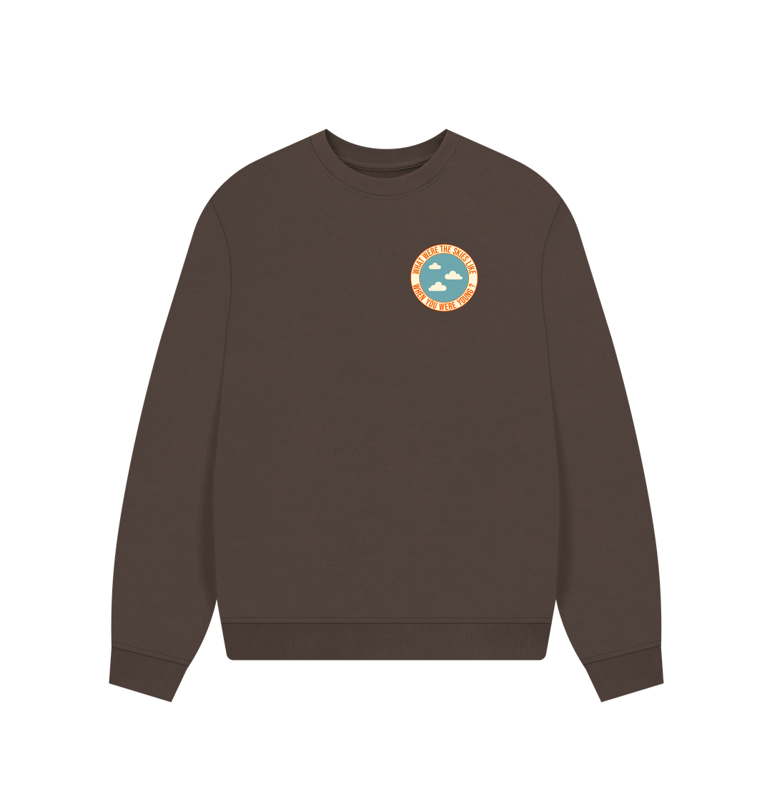 Chocolate Printed Sweater