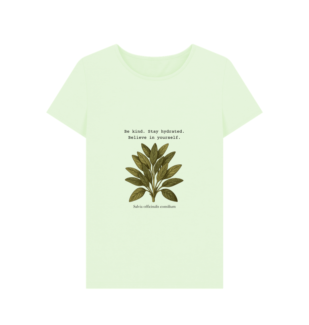 Pastel Green Printed T-shirt
