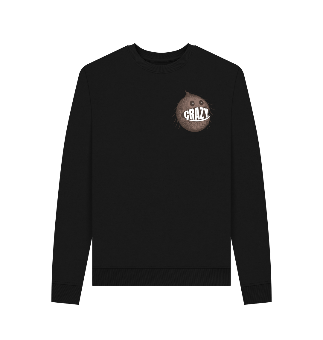 Black Printed Sweater