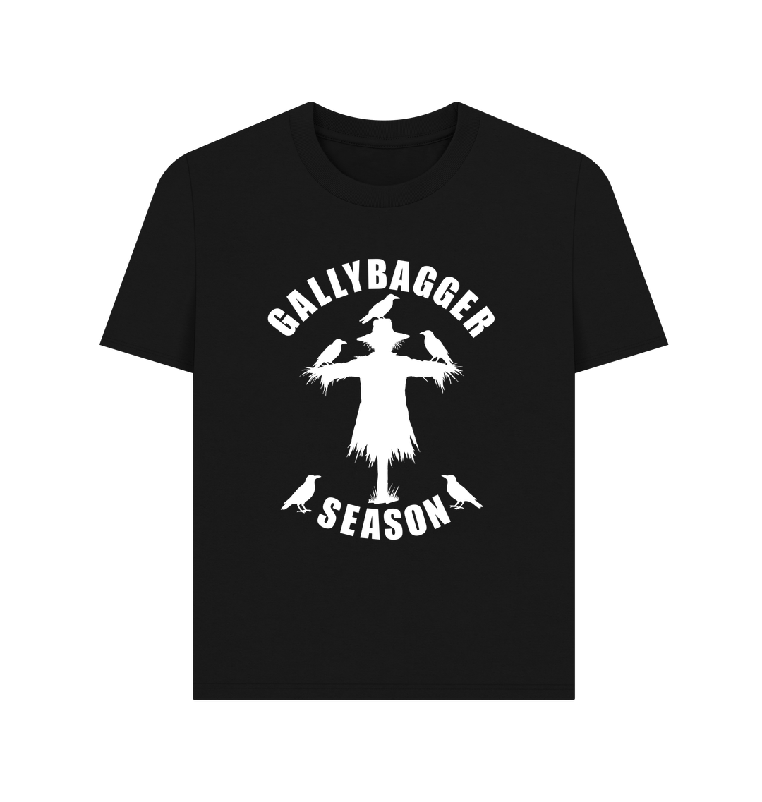 Black Printed T-shirt Front