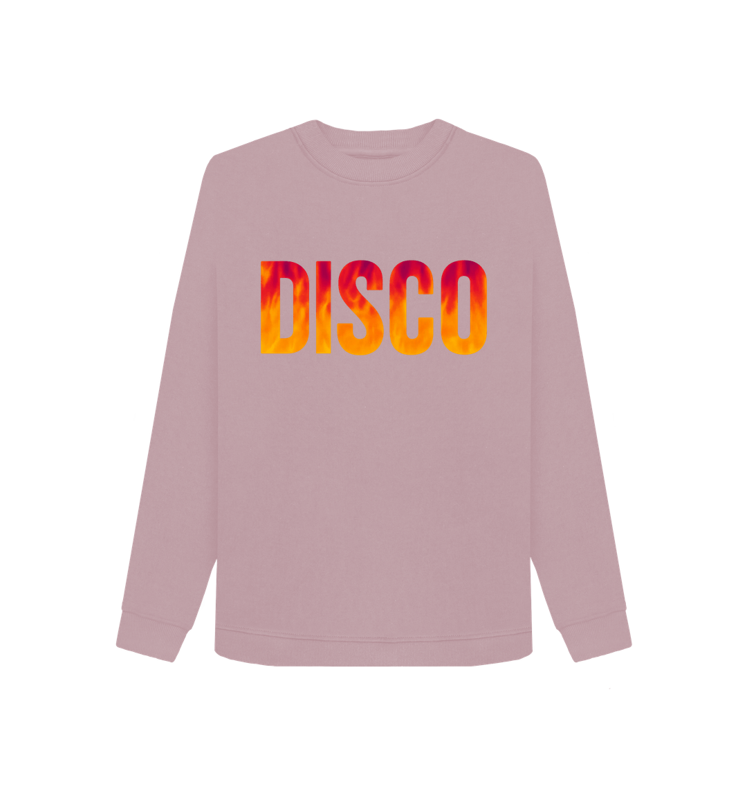 Mauve Printed Sweater