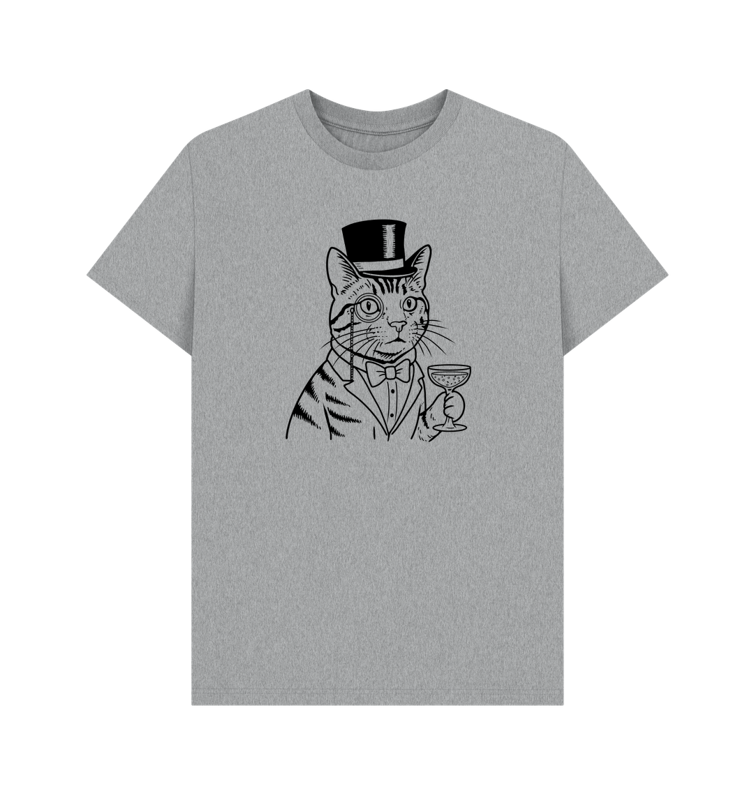 Athletic Grey Printed T-shirt