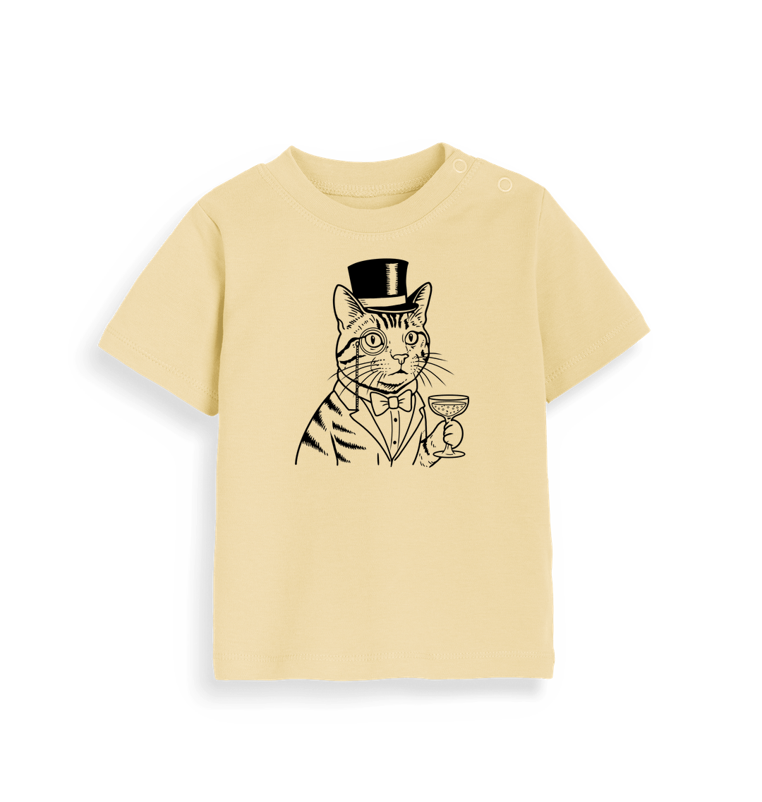 Soft Yellow Printed Kids T-Shirt