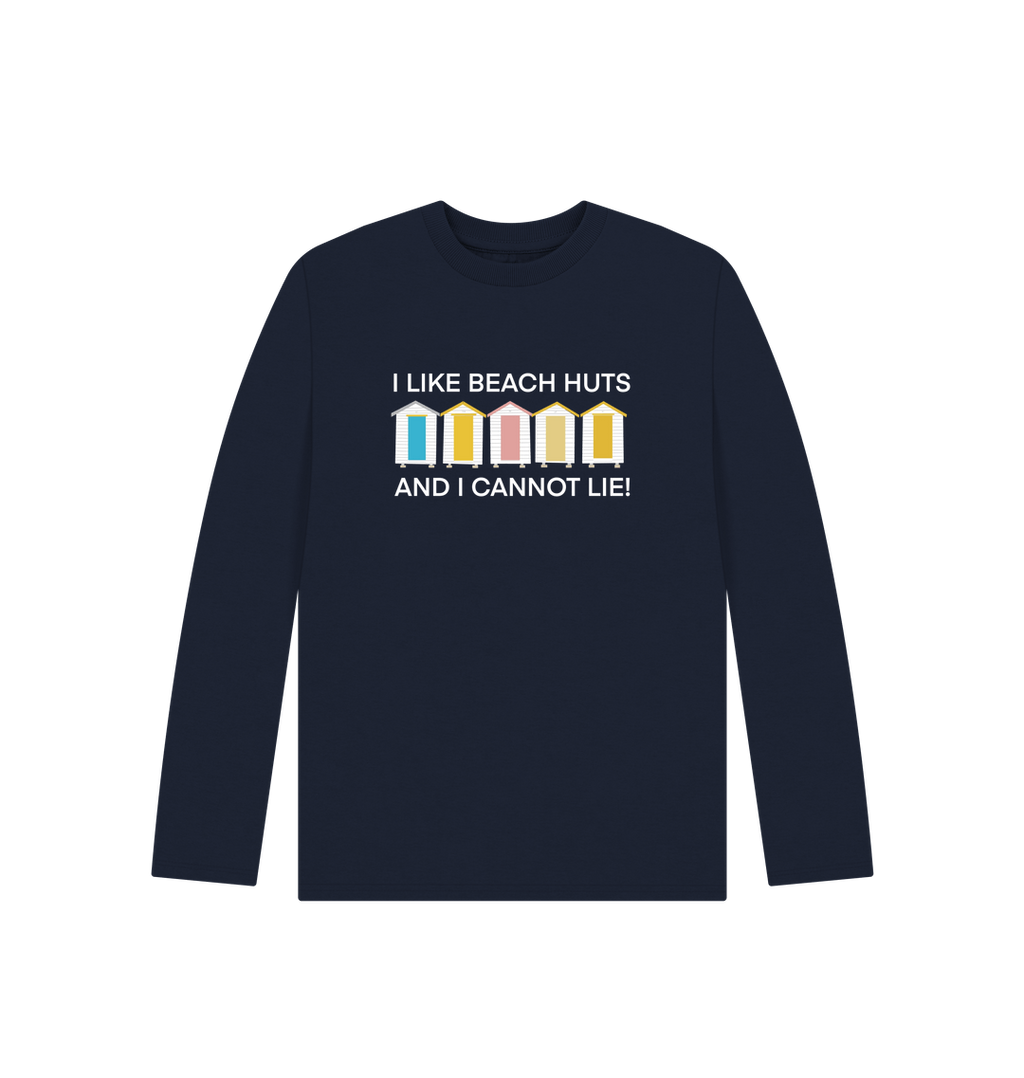 Navy Blue Printed Kids T-Shirt