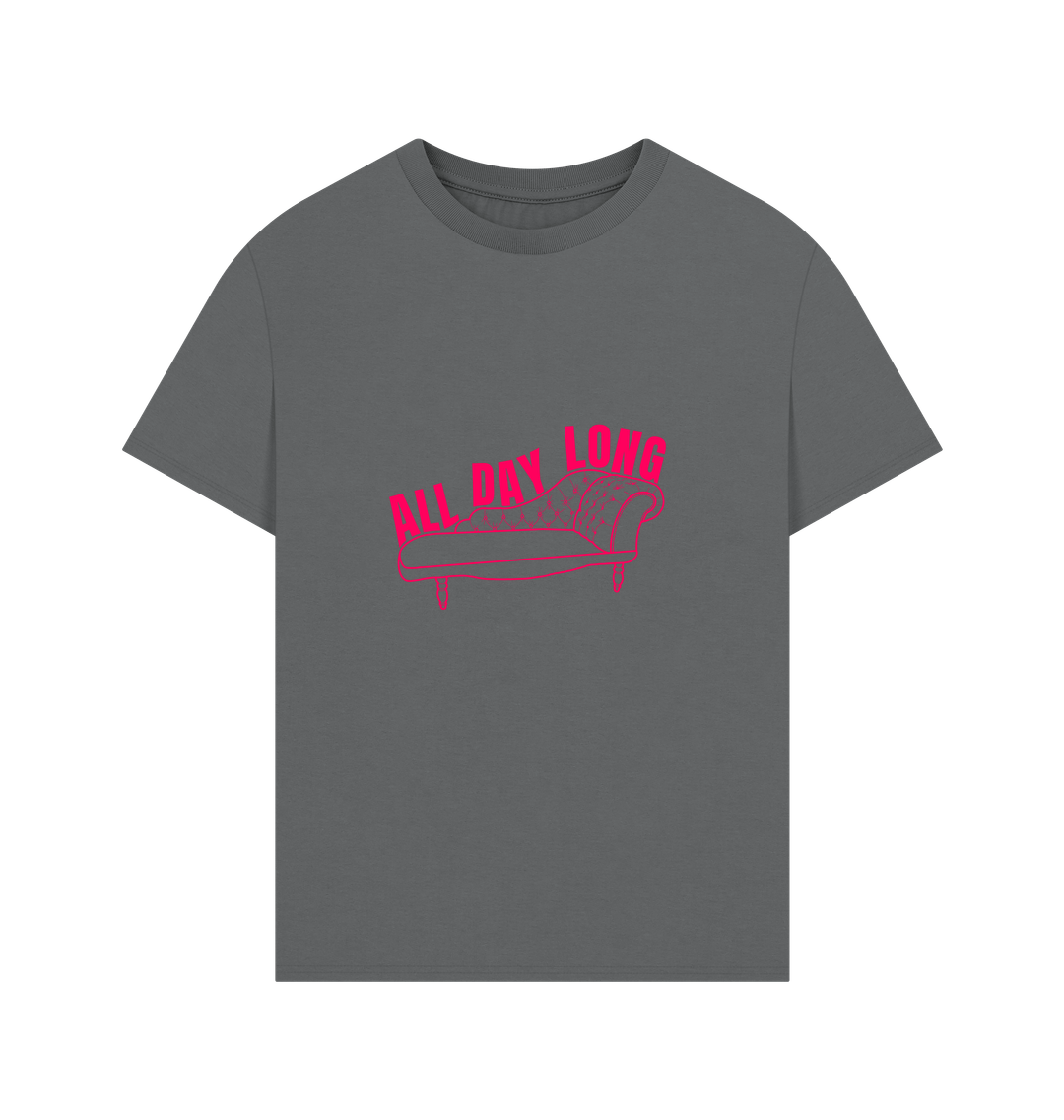 Slate Grey Printed T-shirt