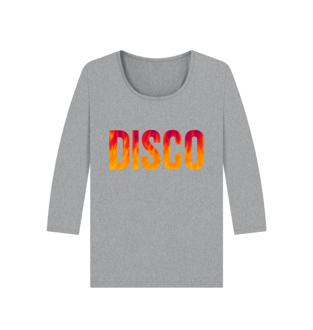 Athletic Grey Printed Long Sleeve T Shirt