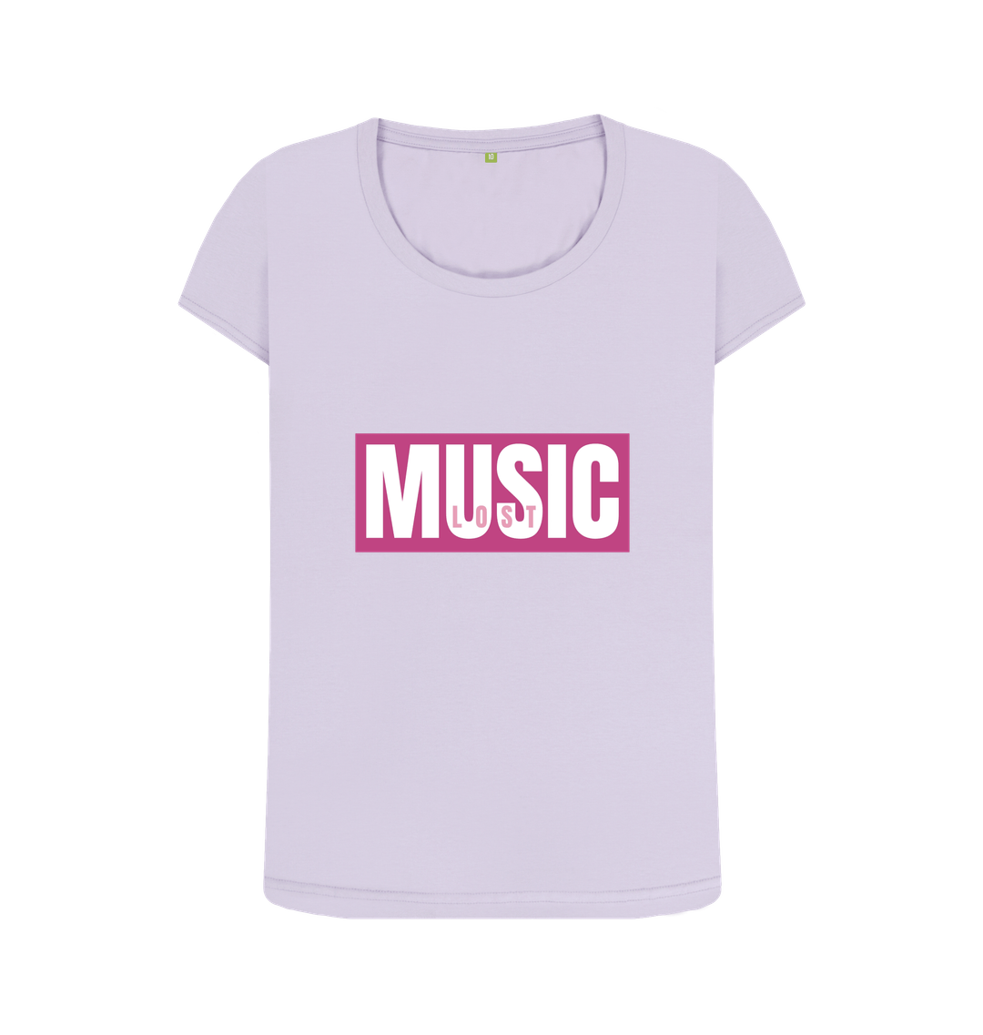Violet Printed T-shirt
