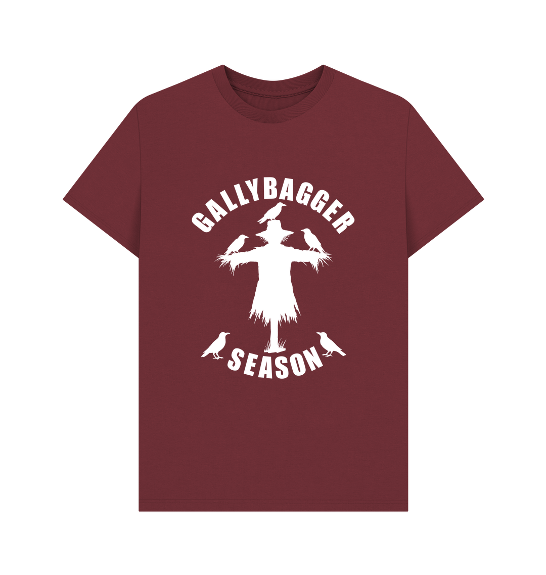 Red Wine Printed T-shirt Front