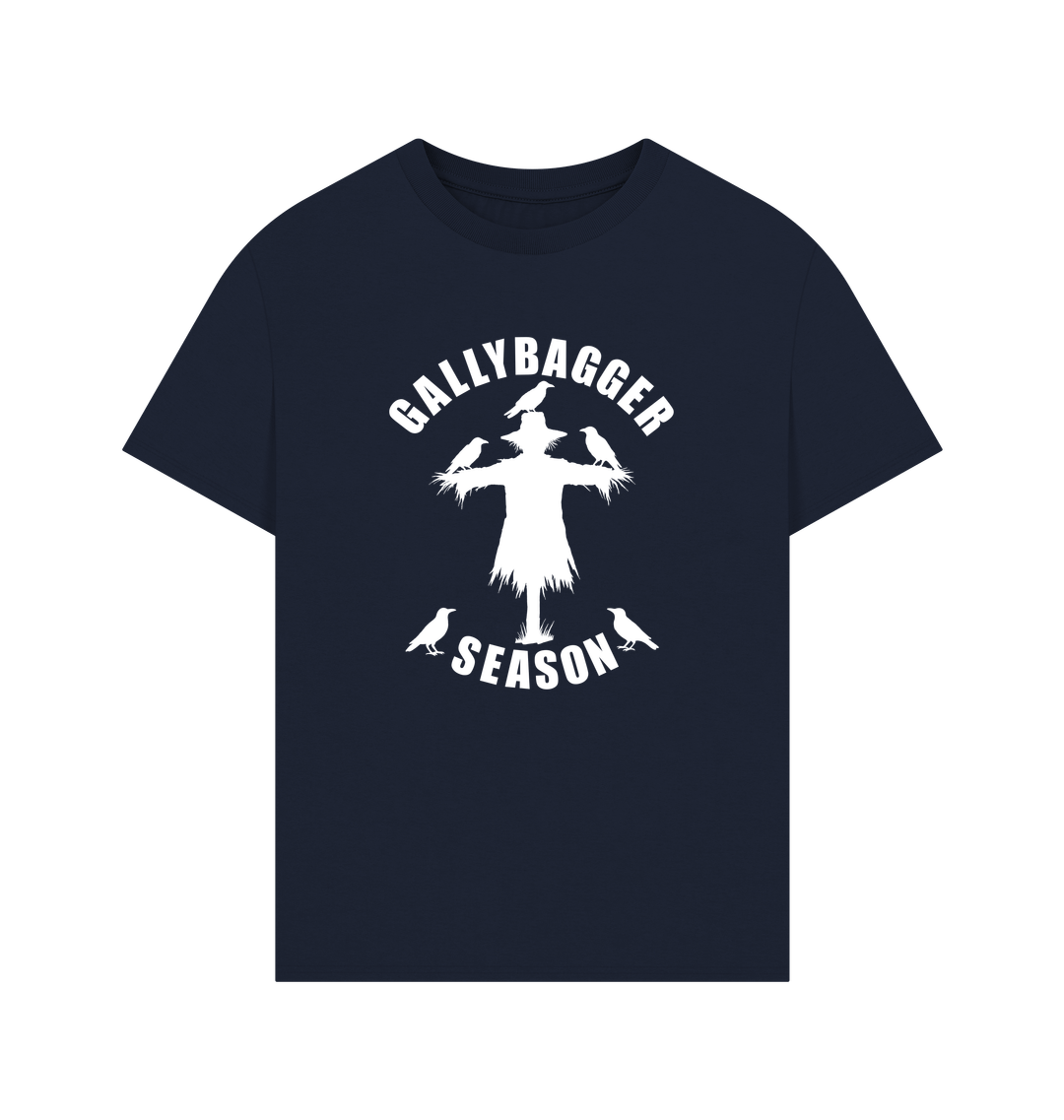 Navy Printed T-shirt Front