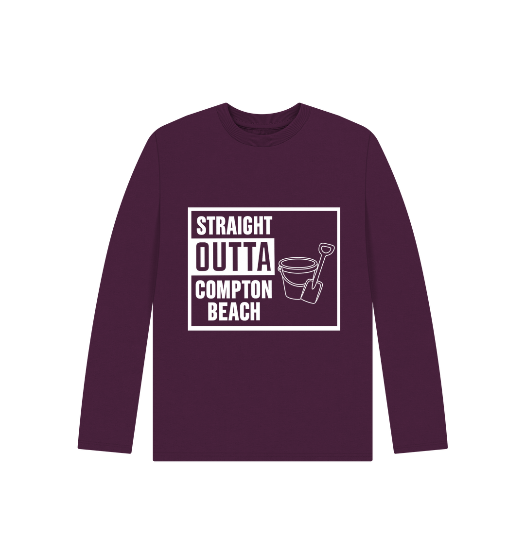 Purple Printed Kids T-Shirt